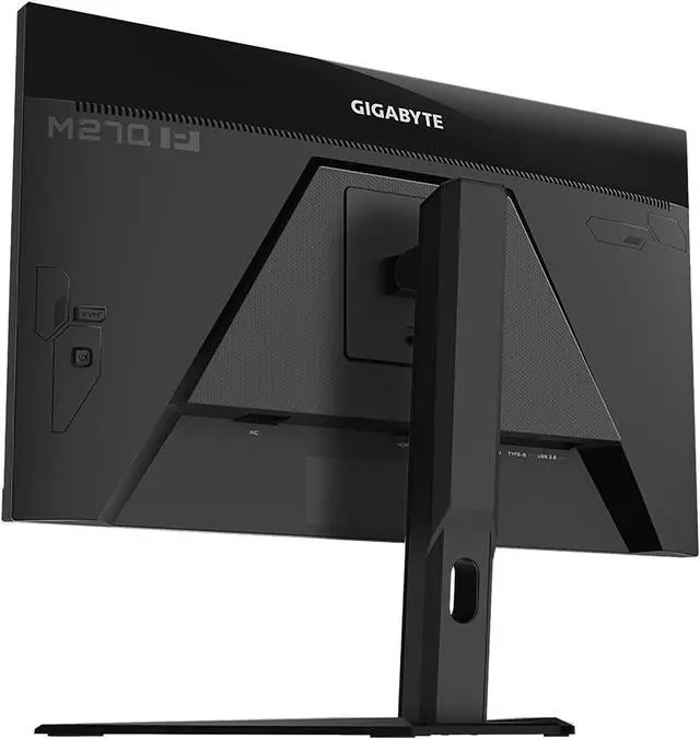 Alt view image 5 of 8 - GIGABYTE M27Q-PRO 27" 165Hz 1440P KVM Gaming Monitor, 2560 x 1440 SS IPS Display, 1ms (GTG) Response Time, 98% DCI-P3, 1x Display Port 1.4, 2x HDMI 2.0, 3x USB 3.0, 1x USB Type-C