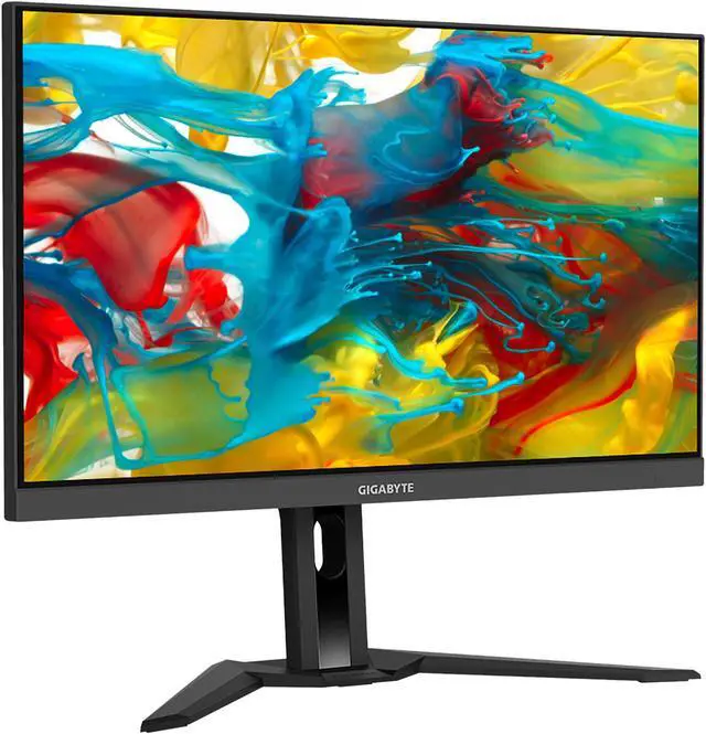 Alt view image 3 of 8 - GIGABYTE M27Q-PRO 27" 165Hz 1440P KVM Gaming Monitor, 2560 x 1440 SS IPS Display, 1ms (GTG) Response Time, 98% DCI-P3, 1x Display Port 1.4, 2x HDMI 2.0, 3x USB 3.0, 1x USB Type-C