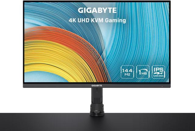 GIGABYTE M32UC 32 144Hz (160Hz OC) 4K UHD Curved Gaming Monitor, SS VA,  3840x2160 Display, 1ms Response Time (MPRT), 1x DisplayPort 1.4, 2x HDMI  2.1