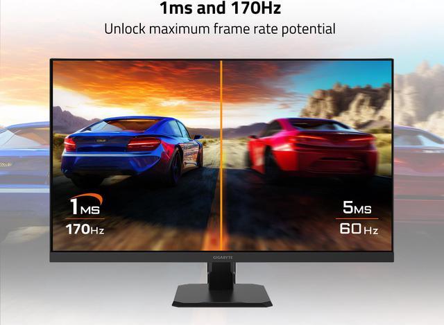 Alt view image 3 of 5 - GIGABYTE - GS32Q - 32" IPS Gaming Monitor - QHD 2560x1440 - 165Hz/OC 170Hz - 1ms MPRT - AMD FreeSync Premium - HDMI, DP - Black