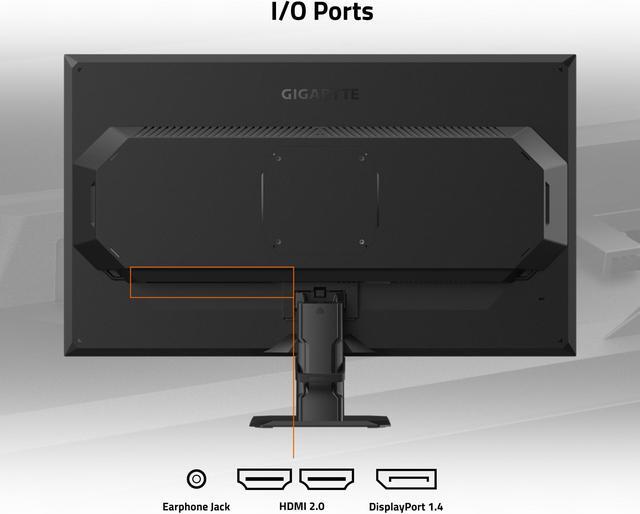 Alt view image 4 of 5 - GIGABYTE - GS27QA SA - 27" IPS Gaming Monitor - QHD 2560x1440 - 180Hz - 1ms MPRT - AMD FreeSync - HDMI, DP - Black