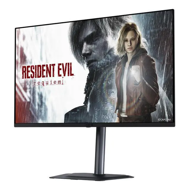Alt view image 3 of 12 - GIGABYTE 32" UHD 4k 165Hz with AMD FreeSync Premium Pro 0.03ms USB-C KVM HDR400 OLED Gaming Computer Monitor with Height Adjustable stand MO32U