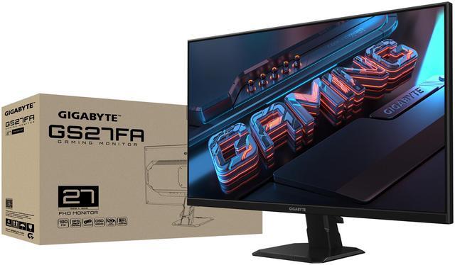 Alt view image 9 of 9 - GIGABYTE - GS27FA SA - 27" IPS Gaming Monitor - FHD 1920x1080 - 180Hz/OC 190Hz - 1ms MPRT - AMD FreeSync - HDMI, DP - Black