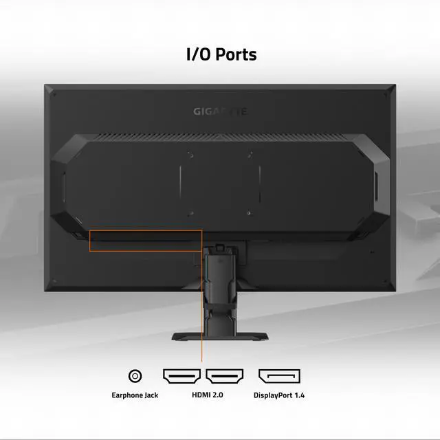 Alt view image 4 of 5 - GIGABYTE - GS27QA - 27" IPS Gaming Monitor - QHD 2560x1440 - 180Hz - 1ms MPRT - AMD FreeSync - HDMI, DP - Black