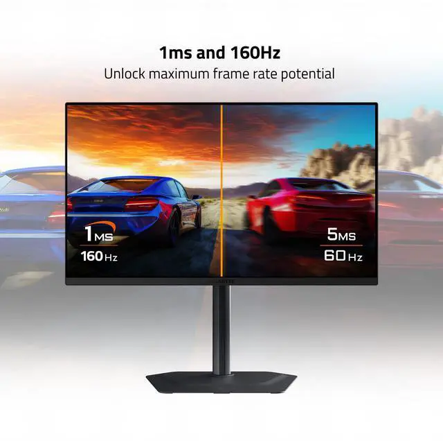 Alt view image 7 of 14 - GIGABYTE 27" 160Hz UHD/320Hz FHD 1ms IPS UHD Dual-Mode Gaming Monitor FreeSync Premium (AMD Adaptive Sync) 95% DCI-P3 / 125% sRGB M Series M27UP SA