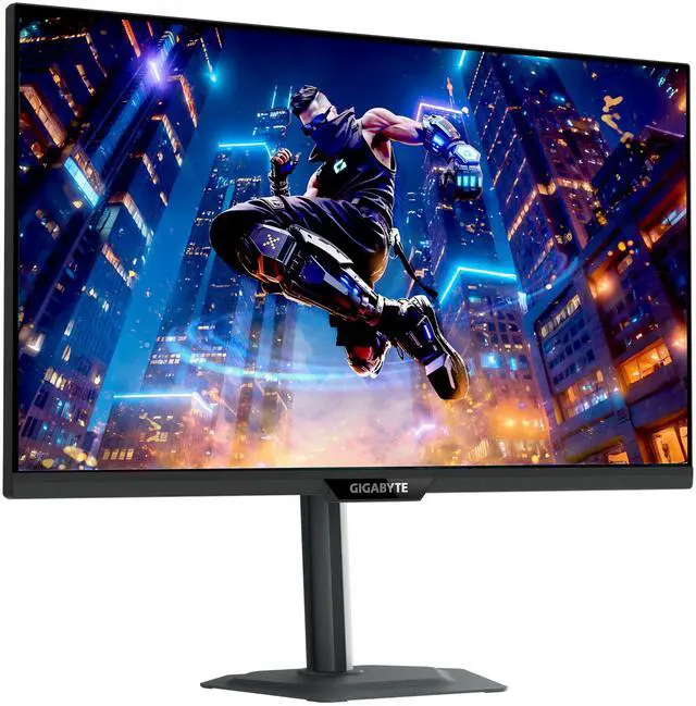 Alt view image 4 of 14 - GIGABYTE 27" 160Hz UHD/320Hz FHD 1ms IPS UHD Dual-Mode Gaming Monitor FreeSync Premium (AMD Adaptive Sync) 95% DCI-P3 / 125% sRGB M Series M27UP SA