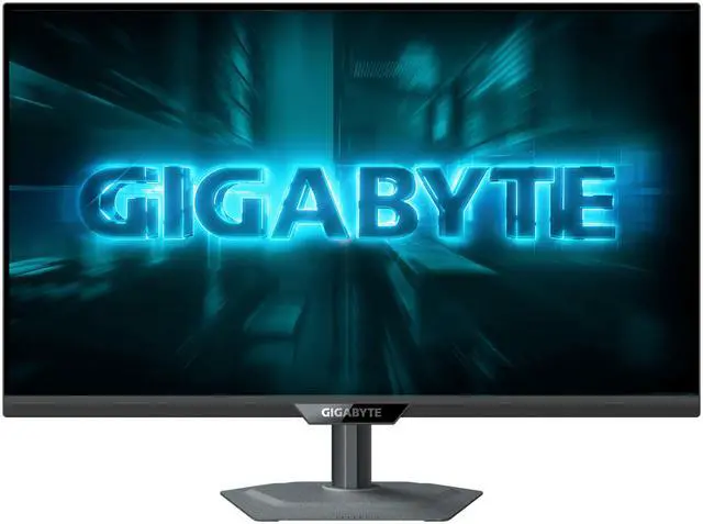 Alt view image 2 of 8 - GIGABYTE 27 inch Dual Mode UHD 4K 160Hz Full HD 320Hz IPS AMD FreeSync Premium & G-SYNC Compatible HDR400 Gaming Computer Monitor with Height Adjustable, Swivel, Pivot & Tilt Stand G27U