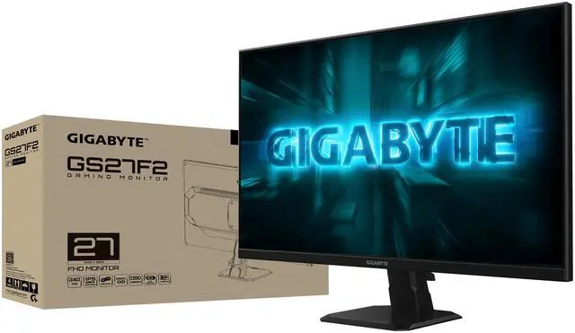 Alt view image 8 of 8 - GIGABYTE 27" 240Hz Super Speed IPS FHD Gaming Monitor FreeSync (AMD Adaptive Sync) 115% sRGB HDMI, DisplayPort, Audio GS-Series GS27F2