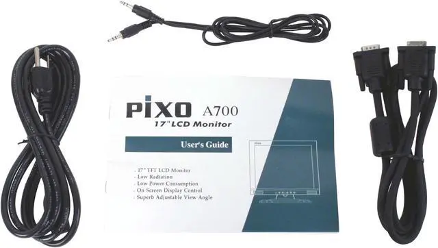 Alt view image 9 of 10 - NESO 17" Active Matrix, TFT LCD SXGA LCD Monitor 16 ms PIXO A700