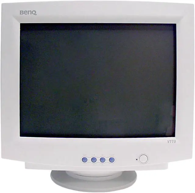 Alt view image 2 of 5 - BenQ V773 Beige 17" CRT Monitor 0.27mm Dot Pitch D-Sub