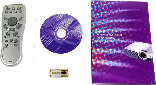 Alt view image 8 of 10 - BenQ PB8230 1024x768(native)/ 1280x1024(compressed) 2500 ANSI Lumens DLP Projector 2000:1