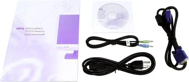 Alt view image 7 of 8 - BenQ 15" Active Matrix, TFT LCD XGA LCD Monitor 16 ms D-Sub FP567-V2