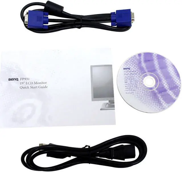 Alt view image 7 of 8 - BenQ 19" Active Matrix, TFT LCD SXGA LCD Monitor 16 ms D-Sub, DVI FP931