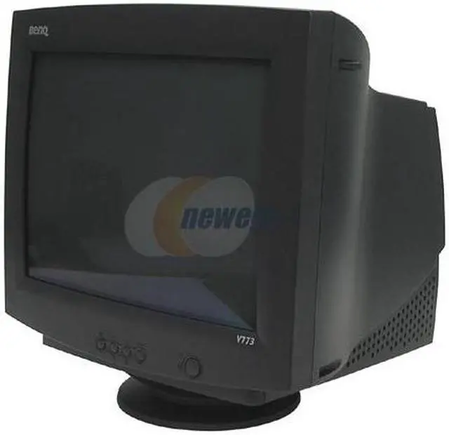 Alt view image 2 of 6 - BenQ V773 Black 17" CRT Monitor 0.27mm Dot Pitch 15-Pin D-SUB