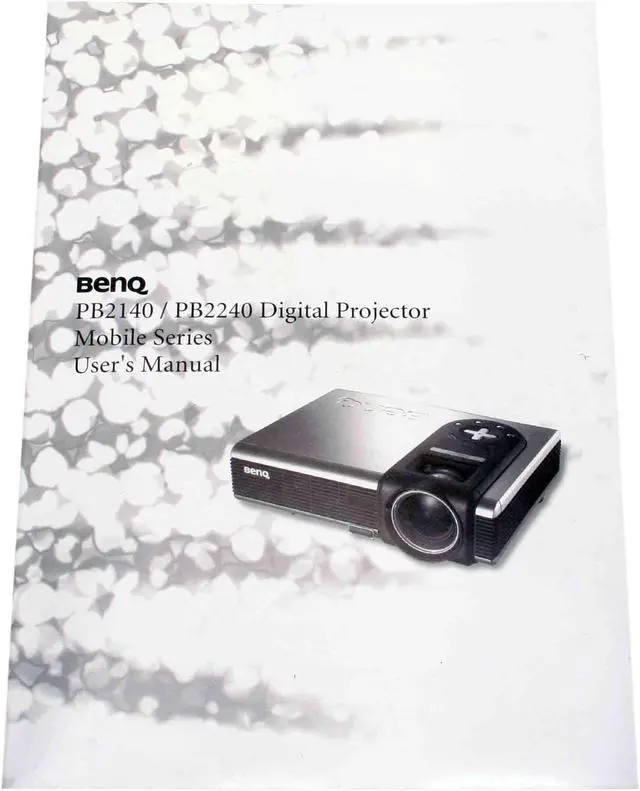 Alt view image 9 of 12 - BenQ PB2140 800 x 600 1600 ANSI Lumens DLP Projector 2000:1