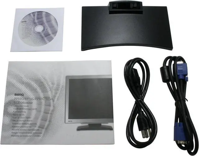 Alt view image 10 of 11 - BenQ 17" SXGA LCD Monitor 8 ms D-Sub FP71G+