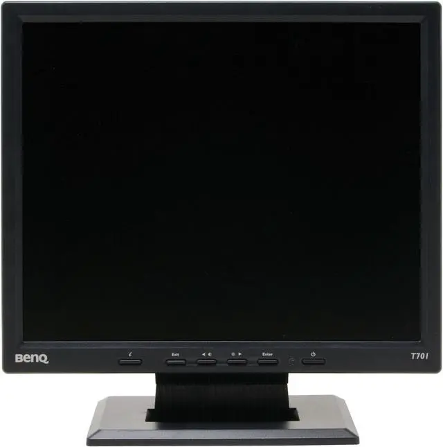 Alt view image 3 of 9 - BenQ 17" Active Matrix, TFT LCD SXGA LCD Monitor 25 ms T701