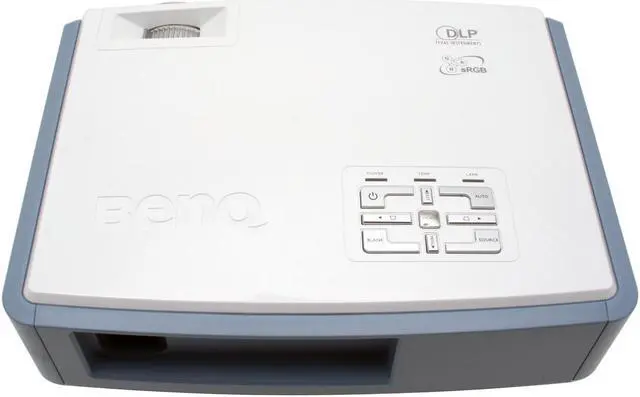 Alt view image 7 of 10 - BenQ MP510 800 x 600 1500 ANSI lumens (80% at economic mode) DLP Projector 2000:1