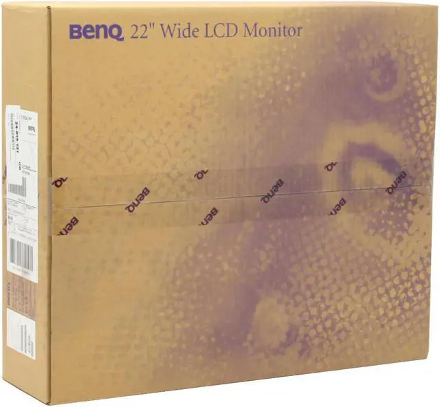 Alt view image 10 of 10 - BenQ FP222W Black 22" 5ms DVI Widescreen LCD Monitor 300 cd/m2 700:1