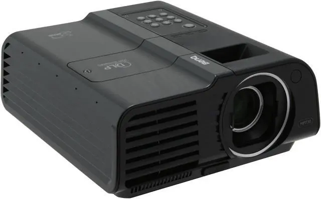 Alt view image 3 of 14 - BenQ MP730 1280 x 800 2200 ANSI Lumens DLP Projector 700:1