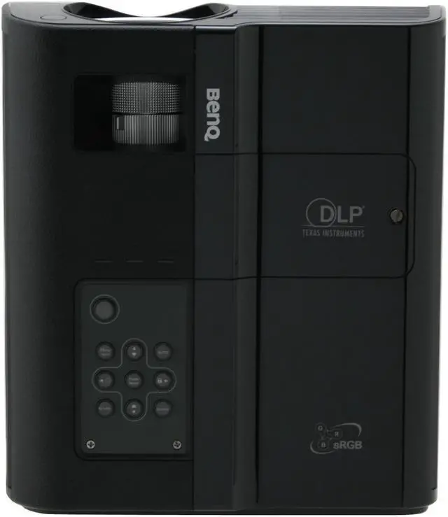 Alt view image 7 of 14 - BenQ MP730 1280 x 800 2200 ANSI Lumens DLP Projector 700:1