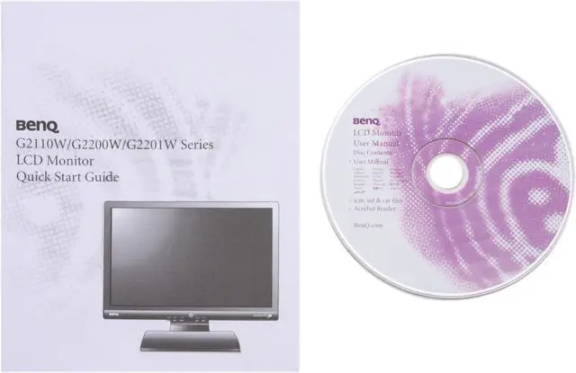 Alt view image 11 of 12 - BenQ 22" WSXGA+ LCD Monitor 5 ms D-Sub, DVI-D G2200w