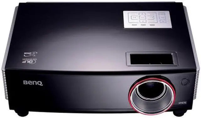 Alt view image 2 of 3 - BenQ SP870 1024 x 768 5000 ANSI lumens DLP Projector 2000:1