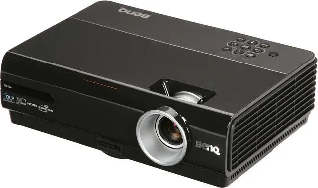 Alt view image 2 of 8 - BENQ MP626 XGA 1024x768 2700 ANSI Lumens 3D Ready Multimedia DLP Projector w/ Network Function