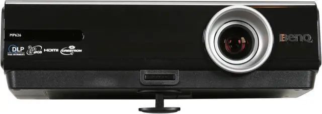Alt view image 3 of 8 - BENQ MP626 XGA 1024x768 2700 ANSI Lumens 3D Ready Multimedia DLP Projector w/ Network Function
