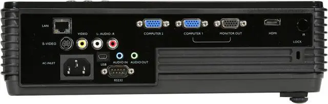 Alt view image 5 of 8 - BENQ MP626 XGA 1024x768 2700 ANSI Lumens 3D Ready Multimedia DLP Projector w/ Network Function