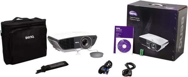Alt view image 8 of 8 - BenQ  W710ST  1280 x 720  2500 Lumens  DLP  HD Short-Throw Projector