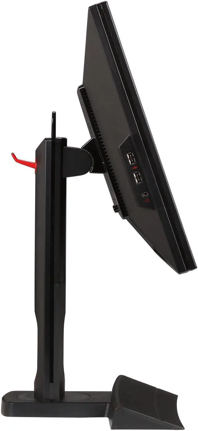 Alt view image 4 of 15 - BenQ 24" 120 Hz TN Height & Pivot Adjustable 120Hz 3D-Ready LCD Monitor 5ms (2ms GTG) D-Sub, DVI, HDMI, DisplayPort, Headphone Jack XL2420TX