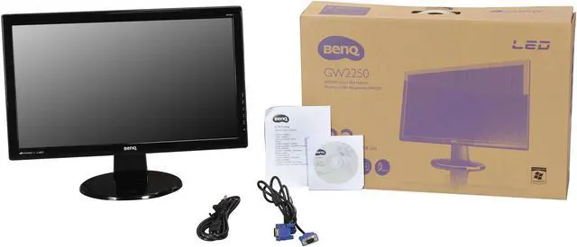 Alt view image 8 of 8 - BenQ 21.5" LCD Monitor 4ms (GTG) D-Sub, DVI GW2250
