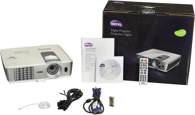 Alt view image 9 of 9 - BenQ W1070 1920x1080 FHD 2000 ANSI Lumens, 16:9 Aspect Ratio, Dual HDMI Input, Smart Eco Tech, Built In 10W Speakers, Home Entertainment 3D Ready DLP Projector
