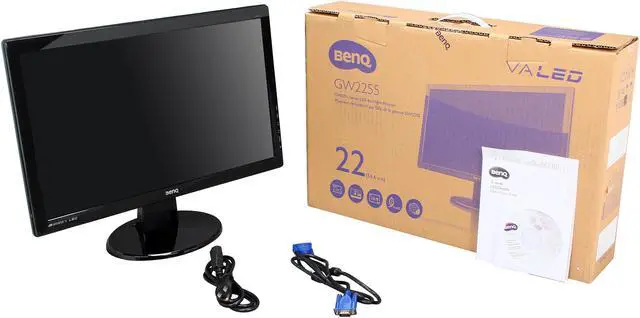Alt view image 8 of 8 - BenQ 21.5" LCD Monitor 6ms (GTG) D-Sub, DVI GW2255