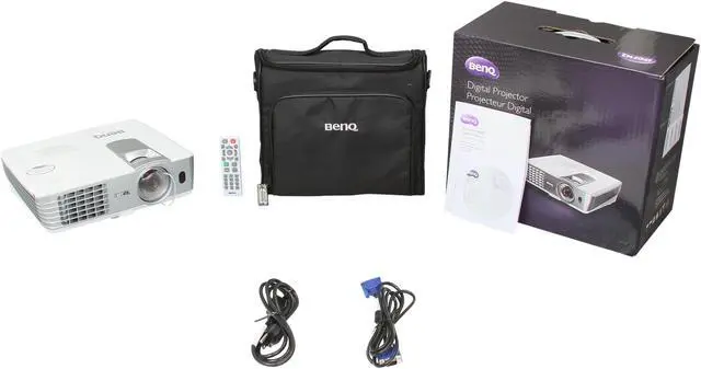 Alt view image 8 of 8 - BenQ W1080ST 1920x1080 FHD 2000 ANSI Lumens, Short Throw Projection, Dual HDMI Inputs, Built-In Speakers, 3D Ready Colorific DLP Projector