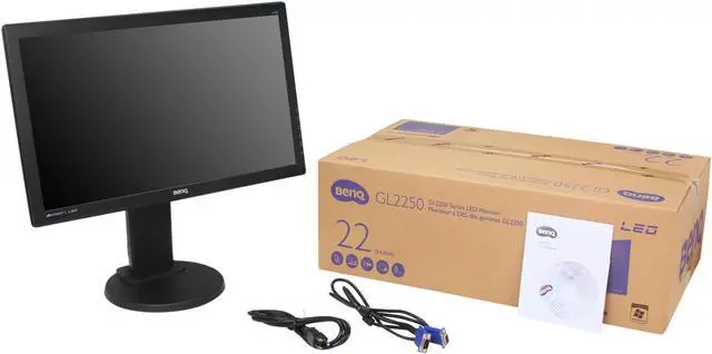 Alt view image 10 of 10 - BenQ 21.5" LCD Monitor 5 ms D-Sub, DVI GL2250TM