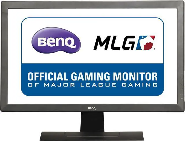 Alt view image 2 of 8 - BenQ RL2455HM Black-Red 24" TN 1ms (GTG) Gaming Monitor, 250 cd/m2 DCR 12,000,000:1 (1,000:1), 2 Speakers, Black eQualizer, HDMI DVI-DL D-Sub