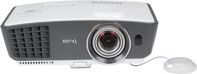 Alt view image 2 of 8 - BenQ W770ST WXGA 1280x720, 2500 ANSI Lumens, Short Throw Distance, 2 HDMI Inputs, w/ Carrying Bag, 3D DLP Projector