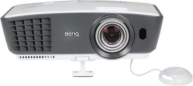 Alt view image 3 of 8 - BenQ W770ST WXGA 1280x720, 2500 ANSI Lumens, Short Throw Distance, 2 HDMI Inputs, w/ Carrying Bag, 3D DLP Projector