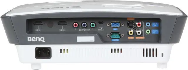 Alt view image 5 of 8 - BenQ W770ST WXGA 1280x720, 2500 ANSI Lumens, Short Throw Distance, 2 HDMI Inputs, w/ Carrying Bag, 3D DLP Projector