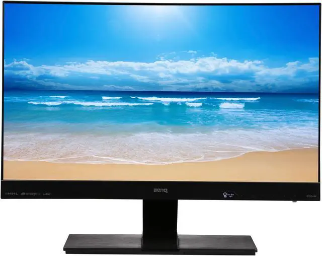 Alt view image 2 of 7 - BenQ EW2440L Glossy Black 24" HDMI Widescreen LED Backlight LCD Slim Bezel Monitor , VA Panel 250 cd/m2 3000:1 Built-in Speakers