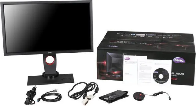 Alt view image 12 of 11 - BenQ XL2430T 24" 1ms GTG Widescreen Gaming Monitor, 350 cd/m2 DCR 12,000,000:1, GROM 100 / 120 / 144 Hz, USB Hub Ergonomic Design, Preload Gaming settings