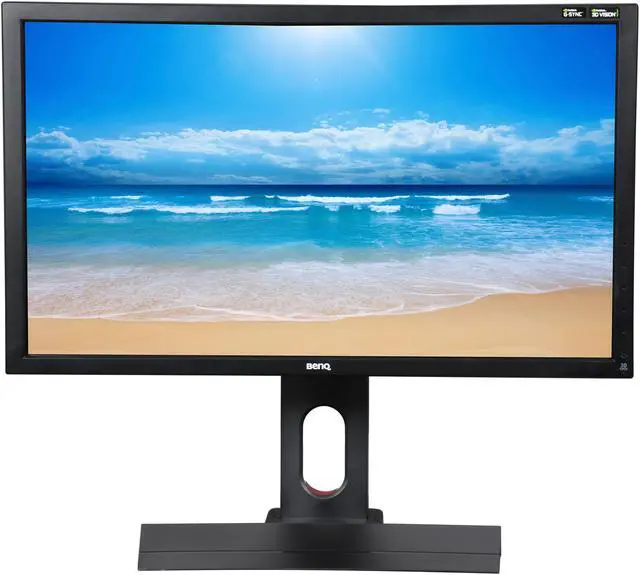 Alt view image 2 of 11 - BenQ XL2420G Black 24” 1ms (GTG) Widescreen LED Backlight LCD G-SYNC 3D Monitor, 350 cd/m2, USB Hub, Low Blue Light, Motion Blur Reduction