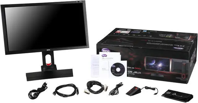 Alt view image 11 of 11 - BenQ XL2420G Black 24” 1ms (GTG) Widescreen LED Backlight LCD G-SYNC 3D Monitor, 350 cd/m2, USB Hub, Low Blue Light, Motion Blur Reduction