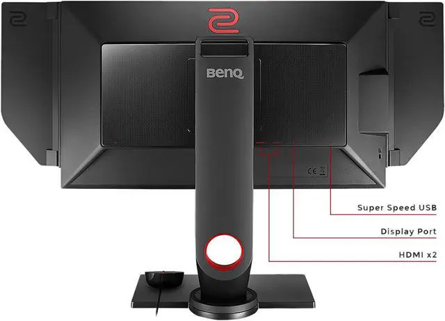 Alt view image 8 of 11 - BenQ ZOWIE XL2536 24.5" 1080p 1ms(GTG) 144Hz eSports Gaming Monitor, DyAc, S-Switch, Shield, Black eQualizer, Color Vibrance, Height Adjustable, VESA Ready