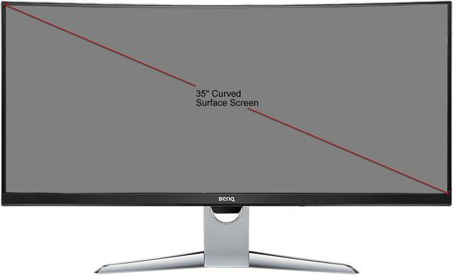 Alt view image 5 of 5 - BenQ XR Series EX3501R 35" 3440 x 1440 Resolution 100Hz DisplayPort, 2x HDMI, USB-C HDR10 FreeSync Flicker-Free Low Blue Light Ultrawide LED Backlit Curved Gaming Monitor