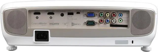 Alt view image 4 of 7 - BenQ HT3050 1080P Home Theater Projector, 2000 ANSI Lumens, 15000:1 Contrast Ratio, 60" - 180"/300" Image Size, D-Sub, HDMI, USB, Composite Video, Built-in Speaker