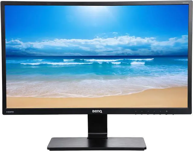 Alt view image 2 of 8 - BenQ GW2470H Glossy Black 23.8" 4ms (GTG) VA Panel LCD/LED Monitor, Super Narrow Bezel, VESA Mountable, D-Sub Dual HDMI