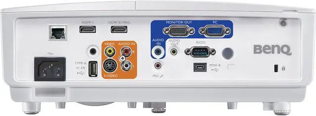 Alt view image 8 of 9 - BenQ MH750 High Brightness Business Projector with Full HD 1080P, 4500 Lumens, 10,000:1 Contrast Ratio, Optional Dongle for Wireless Presentation, 1920x1080